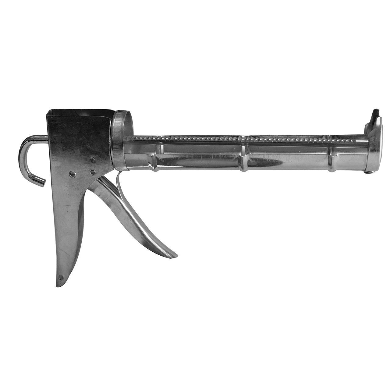 KARTUSCHENPRESSE MIT VERZAHNTER SCHUBSTANGE, verzinkt, PROFI, 320 ml - BERG TECTOOL GmbH