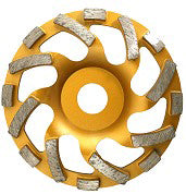 DIAMANTSCHLEIFTELLER 180mm für Granit / Farbe / Klebstoff - BERG TECTOOL GmbH