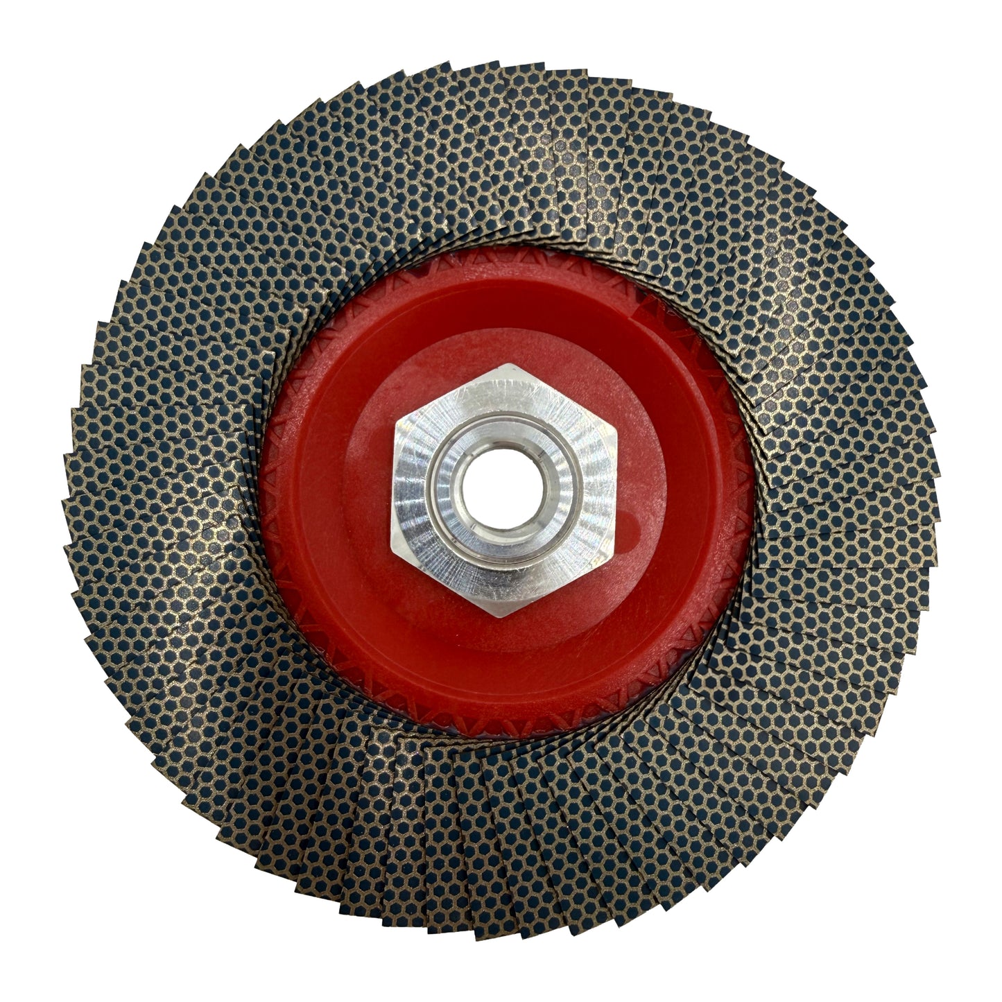 Diamant Fächerscheibe Hybrid, K200, M14, Ø 115mm
